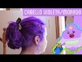 ✺ Cabello violeta morado Tutorial con decoloración- Otowil Violeta