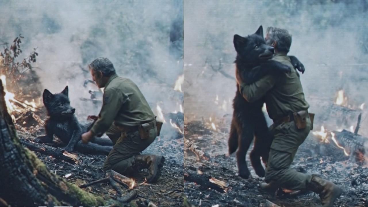 I Saved a DOGMAN Pup From a Burning Ridge in the Smokies—When I Looked Up 6 of Them Were Watching Me