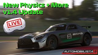 AMS2 Update 1.4 - HUGE update new physics - Surprise new Spa 2022 track in VR