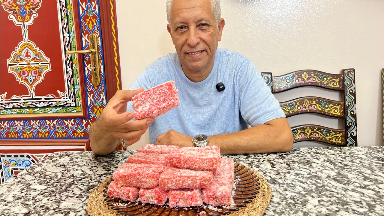 حلويات الزمن الجميل باليڤي أو إيشوعة حلوى كنحماقو عليها في صغرنا شكون كتعجبو هادي الوصفة الأصلية 