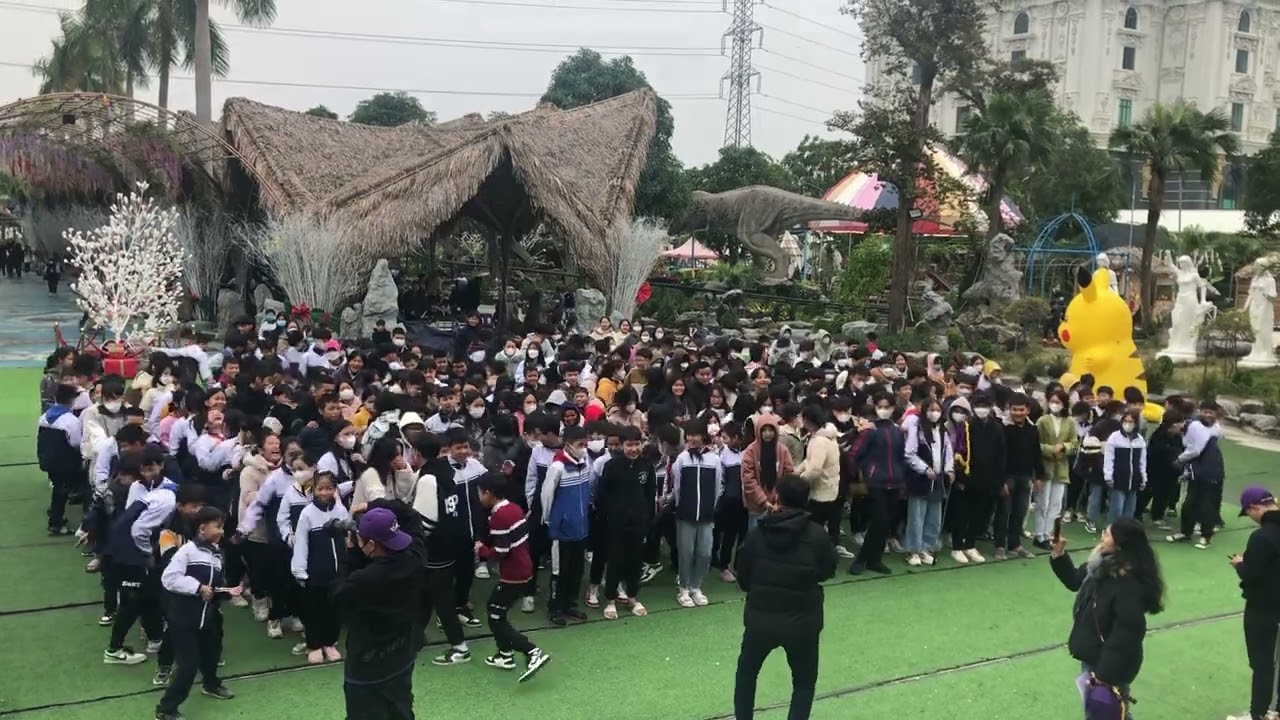 Hoạt động team bulding - Tham quan trải nghiệm Tại Công Viên Khủng Long tỉnh Ninh Bình