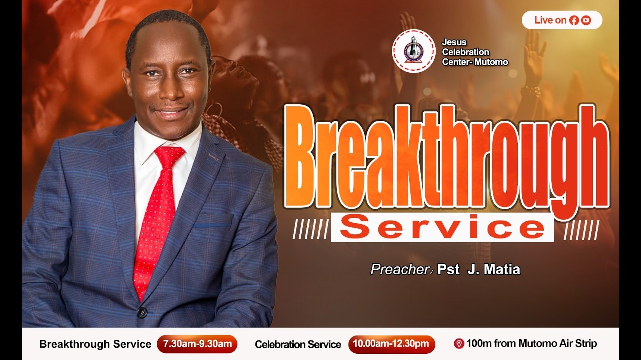 Pst. Jeremiah W. Matia  || Breakthrough Service || 8th March 2026