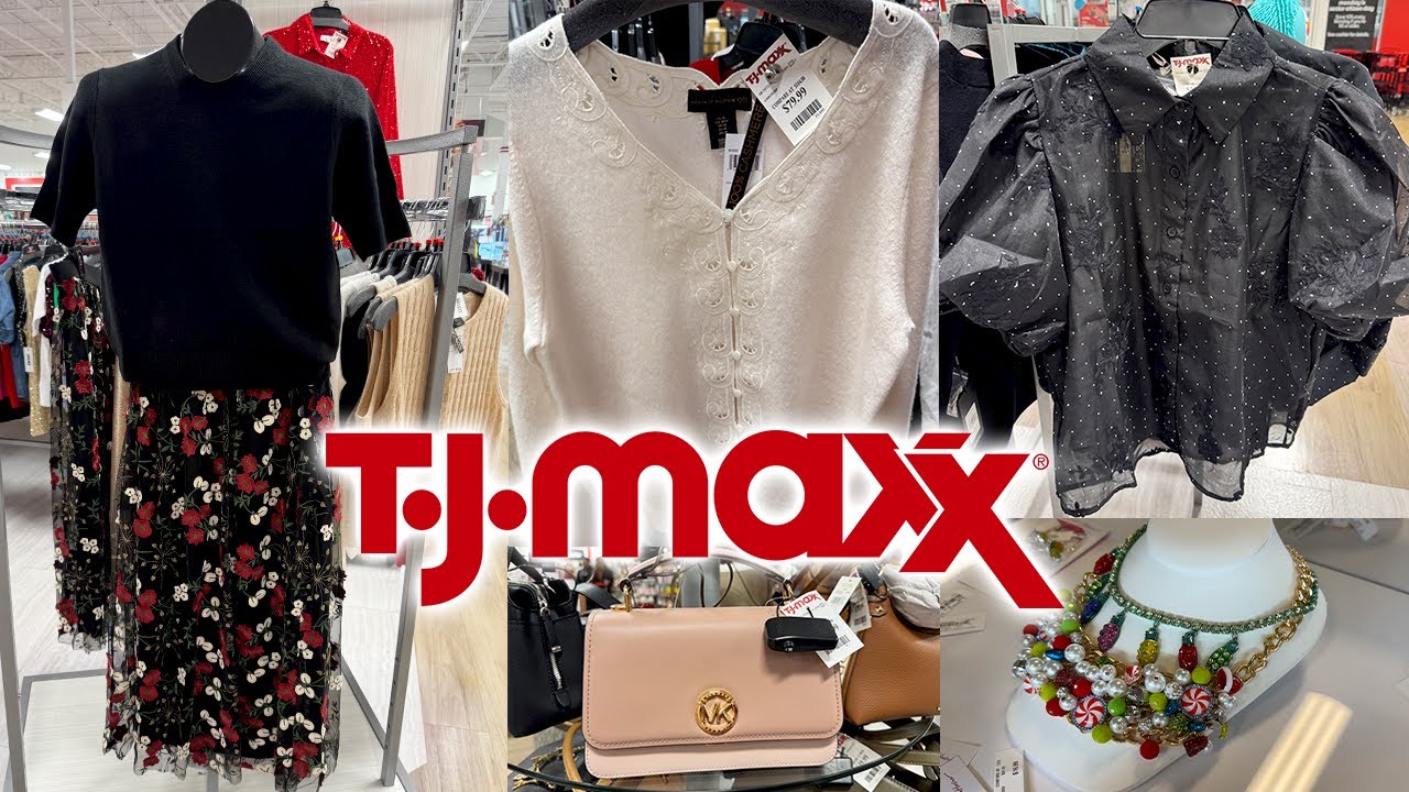 ❤️ TJ MAXX NEW HOLIDAY 2025 FASHION FINDS 💖 FESTIVE WOMEN’S CLOTHING, BAGS, JEWELRY & GIFT IDEAS ✨