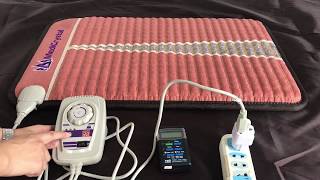 MediCrystal Far Infrared Healing Mats EMFs test