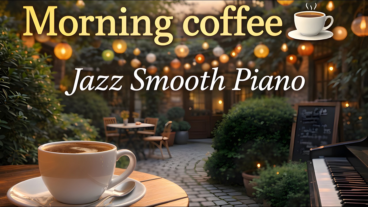Morning Coffee Jazz ☕ – Smooth Piano & Soft Sax for a Calm Start