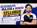 B.Sc Computer Science Major & Minor Syllabus in 2026 | B.Sc Computer Science Online Tuition