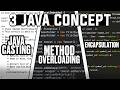 Java Casting, Method Overloading & Encapsulation — What I Learned Today