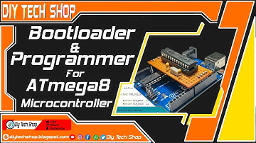 How to Burn Bootloader and Upload Program in Atmega | Bootloader & Programmer board for Atmega8