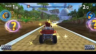 Beach Buggy Racing Pineapple Punch Level 8 Walkthrough Red Planet | ST Warriors Gaming | STW