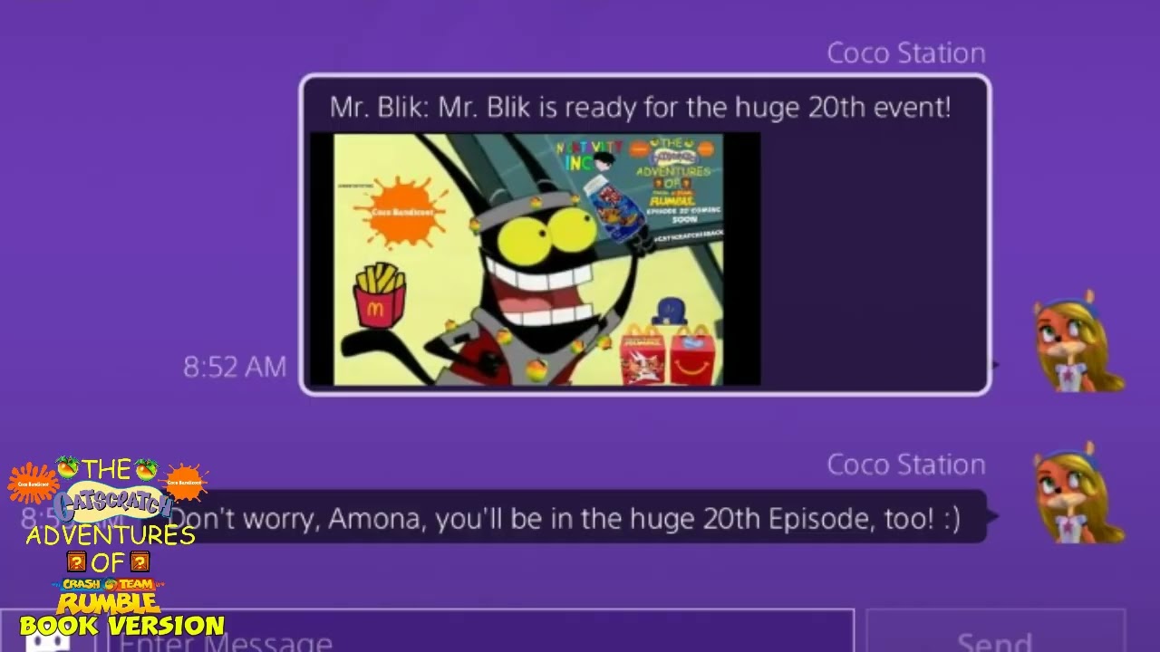 Book Version of The Catscratch Adventures of Crash Team Rumble In Season 2 (Ft. Amona & NICKTIVITY)