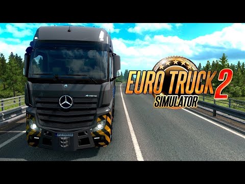 Euro Truck Simulator 2 1.41. Катаем Онлайн Конвой с Рулем Logitech Driving Force GT