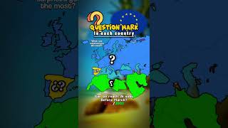 Question mark❓ In #europe🇪🇺 || #mapping #shorts #geography #music #fyp #education