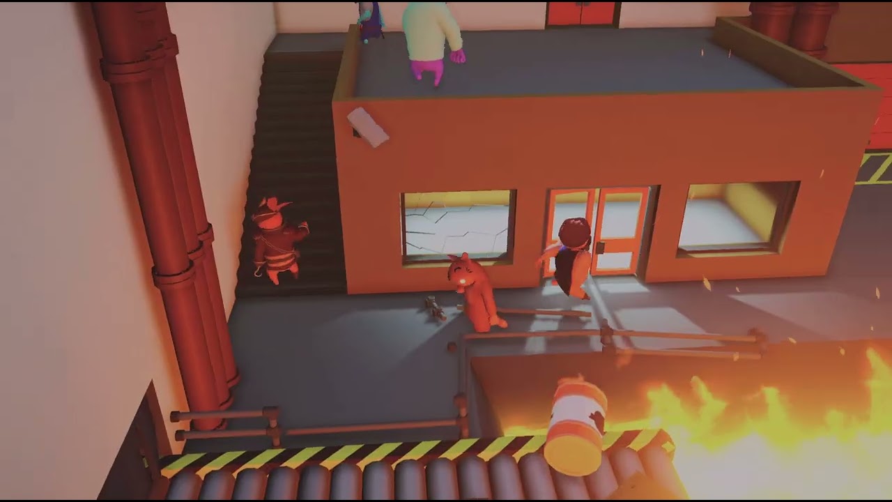 Gang Beasts mit Idioten