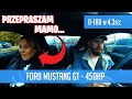 Reakcja mojej mamy na przyśpieszenie Forda Mustang'a GT  450HP!