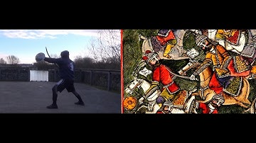 Shamshir and Separ: Straight Shield Punch (Lesson 14)