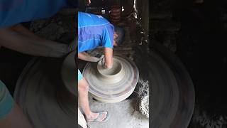 Clay Artist Making On Pot  #clayart #clay #pottery #short