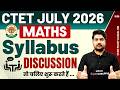 CTET Syllabus 2026 | CTET Maths Syllabus 2026 | CTET Maths Syllabus Paper 2 &amp; 1 By Kamal Sir