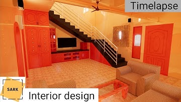 House Interior Design l Timelapse l Revit l Enscape