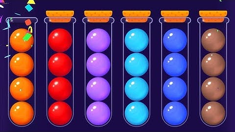 Ball game level 851- 860 | Ball Sort puzzle