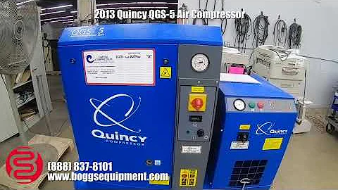 2013 Quincy QGS-5 Air Compressor