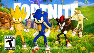Fortnite Sonic Powers Emotes Trailer