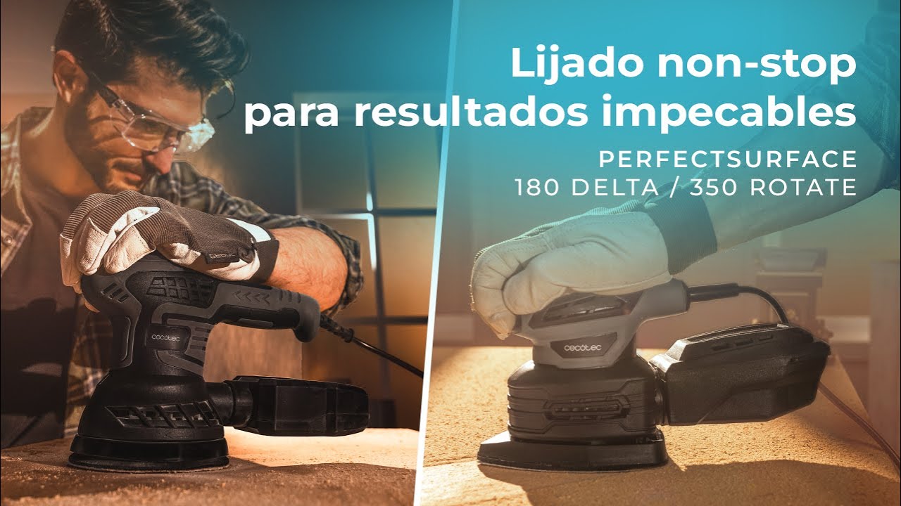 Gama Lixadoras orbital delta PerfectSurface Delta, inclui 12 reposi&ccedil;&otilde;es, com cabo de 3M