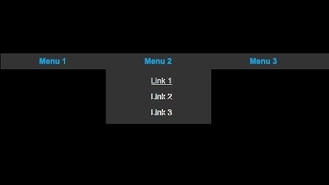 2   dynamic navigation menu part2 php mysql