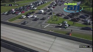8-car crash blocks several lanes of Blanding Boulevard from SB I-295 ramp
