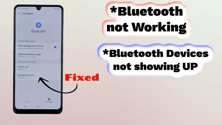 My Samsung Galaxy won't detect Bluetooth devices / Bluetooth Pairing issue