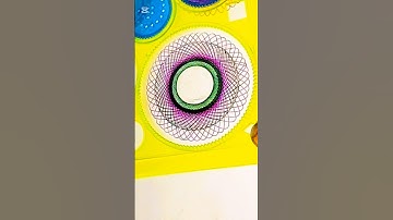 Spirograph Art design /childhood  memories of Asmr sound #spirographdesignpattern #satisfying