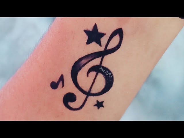 Musical note tattoos ideas | Music tattoo designs, Music tattoos, Small music  tattoos