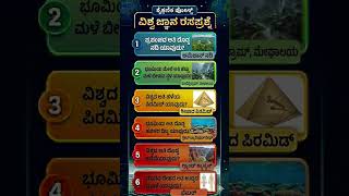 🧠🧠PC, PSI and All Competitive Exams Useful Kannada Gk Questions / Kannada General knowledge Quiz