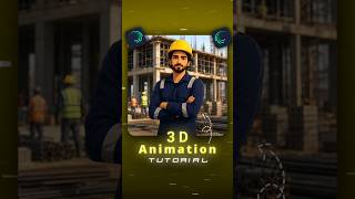 Episode 1: Smooth 3D Animation Tutorial on Mobile 🔥💀 | #shorts #tutorial
