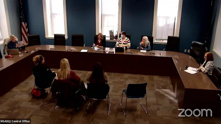 MSAD11 Curriculum Committee Meeting:  4/9/2024