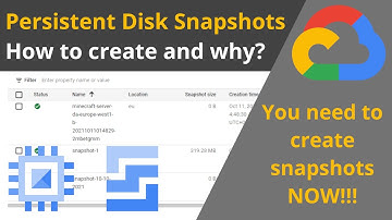 GCP snapshots | How to setup and use disk snapshots in Google Compute Engine | GCP training