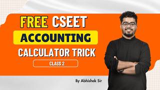 FREE CSEET | Accounting | Basics | Class 2