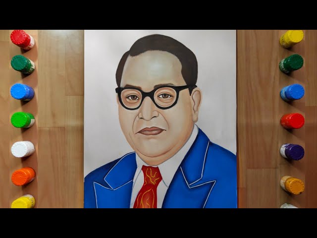 How Kids can draw easy Babasaheb Bhim Ambedkar face pencil drawing -  YouTube | Easy drawings, Abstract pencil drawings, Cute easy drawings