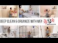 DEEP CLEANING &amp; ORGANIZING 3 BATHROOMS // EXTREME CLEANING MOTIVATION!! // Jessica Tull
