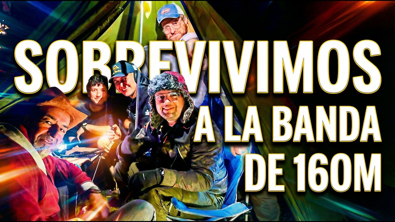 Emocionante activación nocturna en la banda de 160m  Reserva TAHMÍES