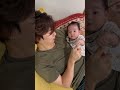 パパの指を握る男の子の赤ちゃん#marin_movies #赤ちゃん #shorts