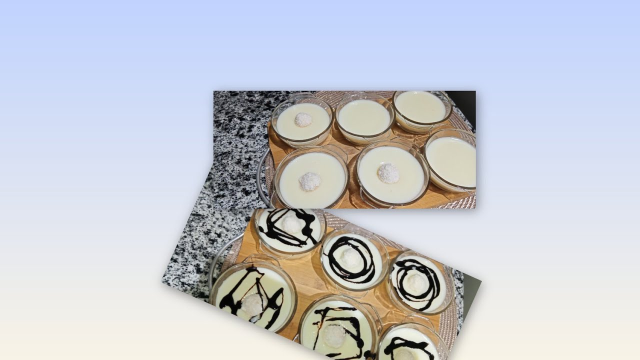 في عشر دقائق حضري تحلية جوز الهند/تحلية منعشة  لسهرات رمضان🌛😋