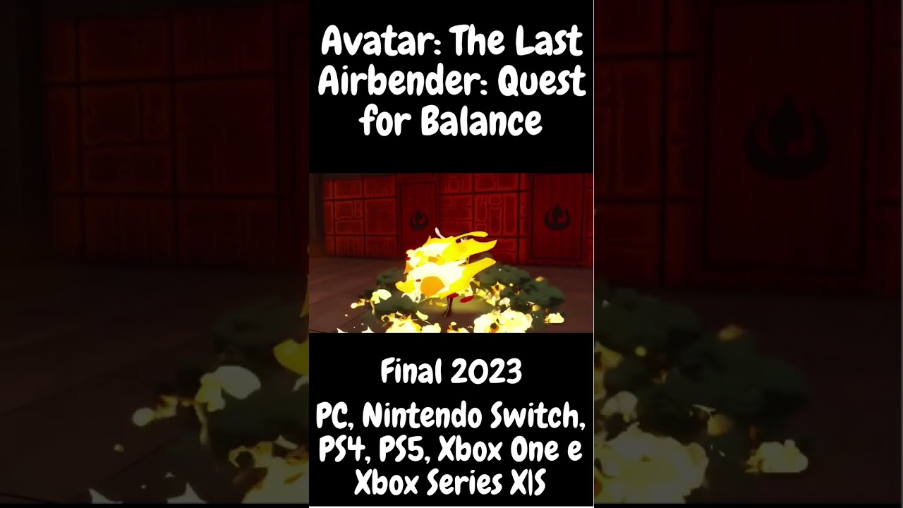 Avatar The Last Airbender: Quest for Balance é anunciado para o Switch