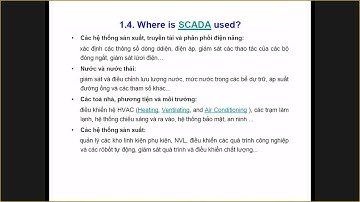 Bài 1.2 Hệ thống Scada | Thiết kế lập trình hệ thống SCADA