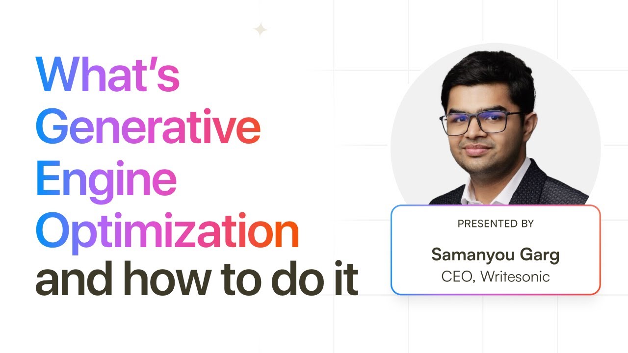 What's GEO & How to do it? | Master GEO Before Your Competitors | Full Webinar