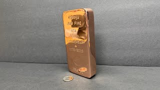Got a Copper Bullion Bar Tested at a Local Jewelry Shop