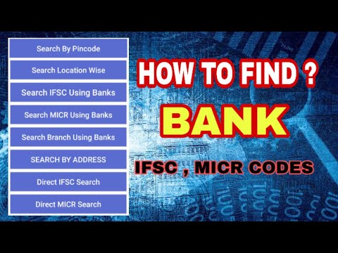 HOW TO FIND ANY BANK IFSC CODES IN YOUR ANDROID MOBILE