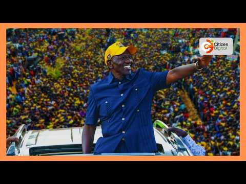 President Ruto kicks off his tour of projects in Ukambani