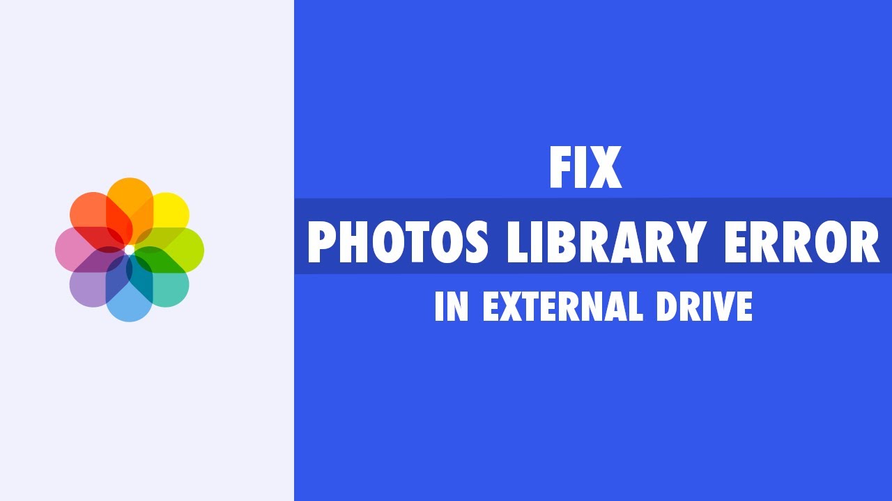 what does repairing photos library do