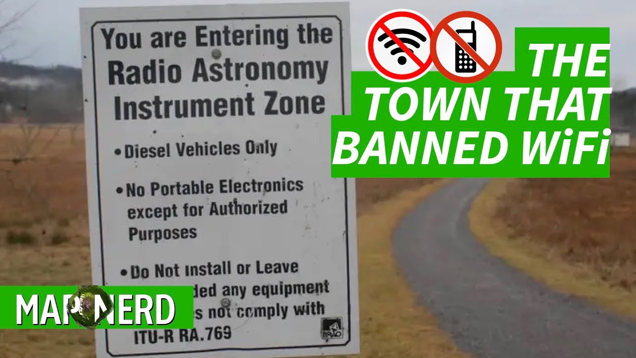 Green Bank, WV The Town That Banned WiFi ⚡️ YouTube