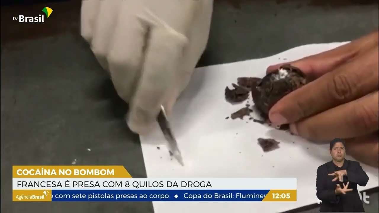 Filipina é presa em SP com cocaína disfarçada de chocolate e